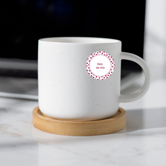 Círculo Decorativo Fucsia