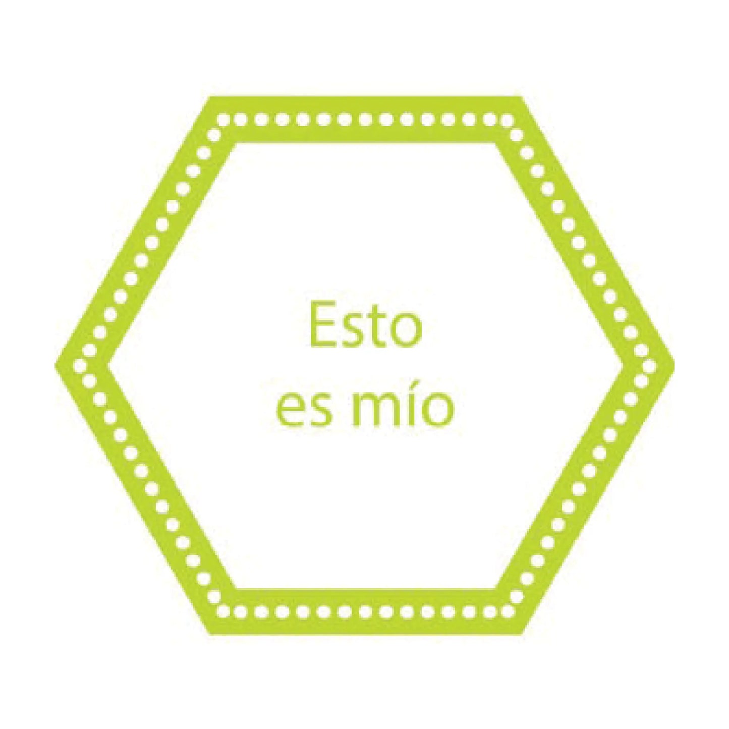 DropTag Hexagonal Verde