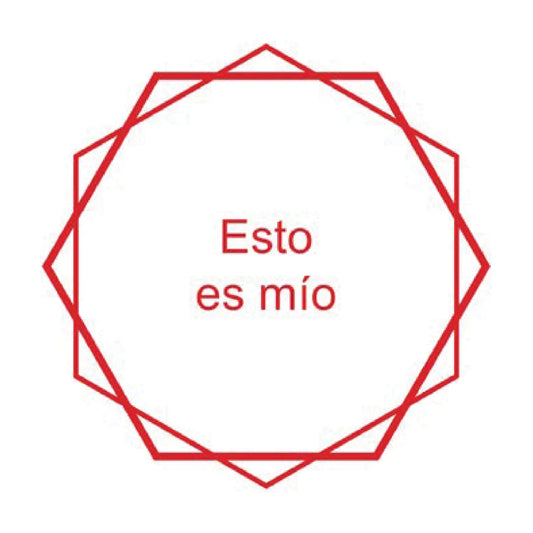 Geométrico Rojo