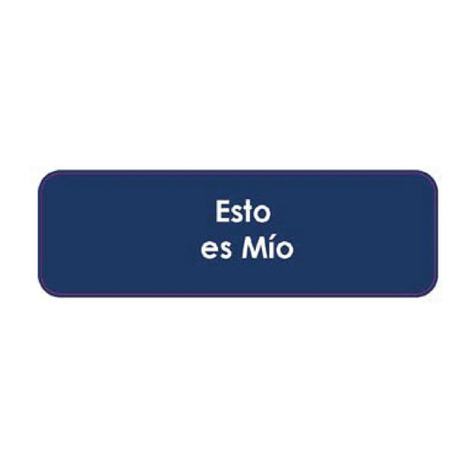 Hogar Rectángulo Azul